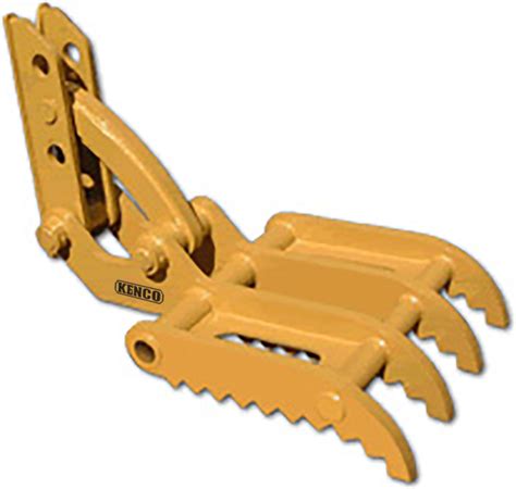 compact excavator thumb|mechanical thumb for excavators.